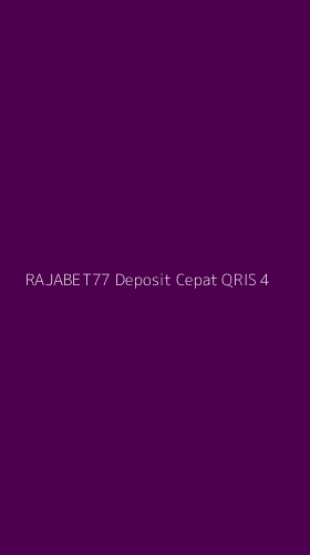 Tampilan Antarmuka Aplikasi Rajabet77 Deposit Cepat Qris - 4