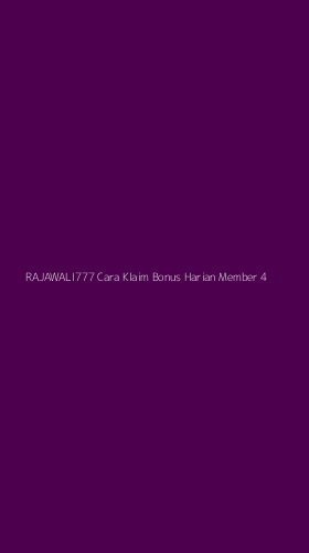 Tampilan Antarmuka Aplikasi Rajawali777 Cara Klaim Bonus Harian Member - 4