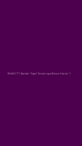 Tampilan Antarmuka Aplikasi Rama777 Bandar Togel Terpercaya Bonus Harian - 1