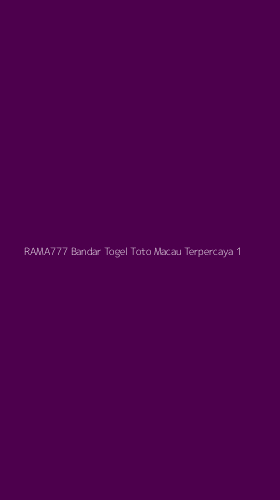 Tampilan Antarmuka Aplikasi Rama777 Bandar Togel Toto Macau Terpercaya - 1