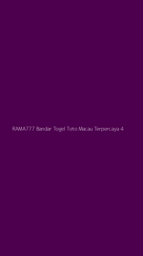 Tampilan Antarmuka Aplikasi Rama777 Bandar Togel Toto Macau Terpercaya - 4