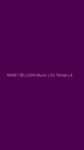 Tampilan Antarmuka Aplikasi Rame138 Login Musik Lite Terbaru - 4