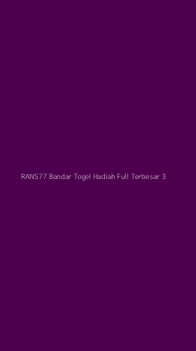 Tampilan Antarmuka Aplikasi Rans77 Bandar Togel Hadiah Full Terbesar - 3