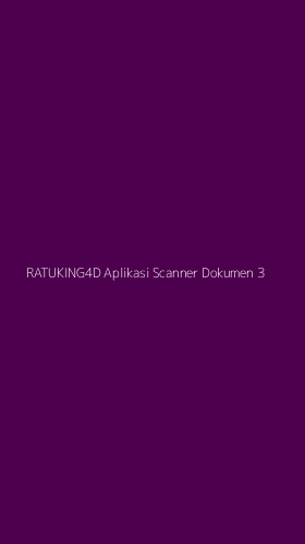 Tampilan Antarmuka Aplikasi Ratuking4d Aplikasi Scanner Dokumen - 3