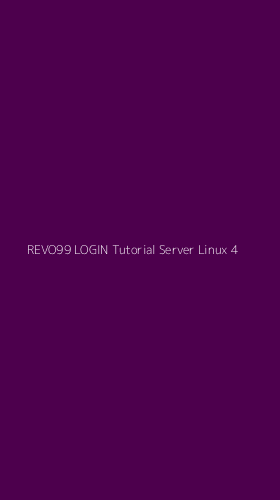 Tampilan Antarmuka Aplikasi Revo99 Login Tutorial Server Linux - 4