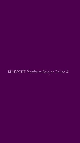 Tampilan Antarmuka Aplikasi Rknsport Platform Belajar Online - 4