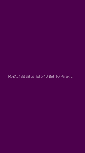 Tampilan Antarmuka Aplikasi Royal138 Situs Toto 4d Bet 10 Perak - 2