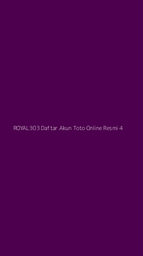 Tampilan Antarmuka Aplikasi Royal303 Daftar Akun Toto Online Resmi - 4