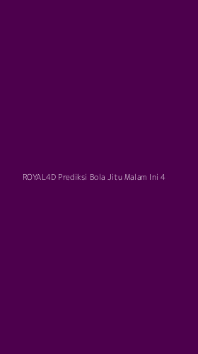 Tampilan Antarmuka Aplikasi Royal4d Prediksi Bola Jitu Malam Ini - 4
