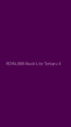 Tampilan Antarmuka Aplikasi Royal888 Musik Lite Terbaru - 4