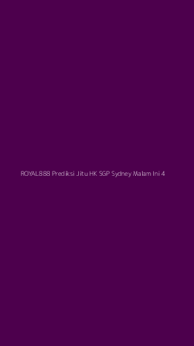 Tampilan Antarmuka Aplikasi Royal888 Prediksi Jitu Hk Sgp Sydney Malam Ini - 4