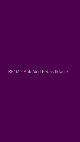 Tampilan Antarmuka Aplikasi RP1M - Apk Mod Bebas Iklan - 3