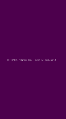 Tampilan Antarmuka Aplikasi Rtp Batik77 Bandar Togel Hadiah Full Terbesar - 3