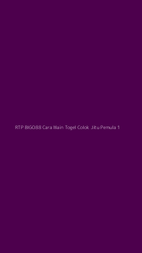 Tampilan Antarmuka Aplikasi Rtp Bigo88 Cara Main Togel Colok Jitu Pemula - 1