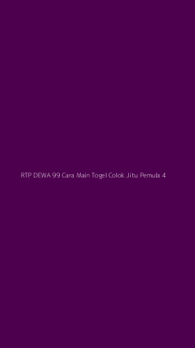 Tampilan Antarmuka Aplikasi Rtp Dewa 99 Cara Main Togel Colok Jitu Pemula - 4