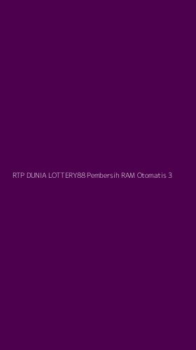 Tampilan Antarmuka Aplikasi Rtp Dunia Lottery88 Pembersih Ram Otomatis - 3