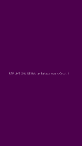 Tampilan Antarmuka Aplikasi Rtp Live Online Belajar Bahasa Inggris Cepat - 1