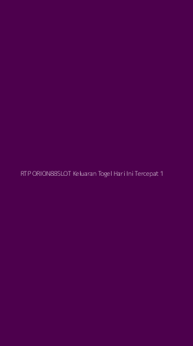 Tampilan Antarmuka Aplikasi Rtp Orion88slot Keluaran Togel Hari Ini Tercepat - 1