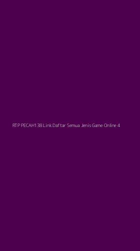 Tampilan Antarmuka Aplikasi Rtp Pecah138 Link Daftar Semua Jenis Game Online - 4