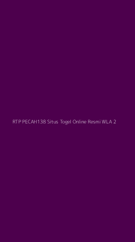 Tampilan Antarmuka Aplikasi Rtp Pecah138 Situs Togel Online Resmi Wla - 2