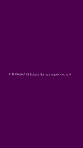 Tampilan Antarmuka Aplikasi Rtp Prada188 Belajar Bahasa Inggris Cepat - 4