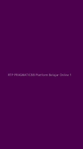 Tampilan Antarmuka Aplikasi Rtp Pragmatic88 Platform Belajar Online - 1
