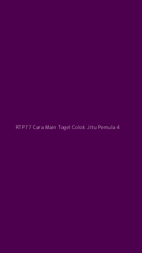 Tampilan Antarmuka Aplikasi Rtp77 Cara Main Togel Colok Jitu Pemula - 4