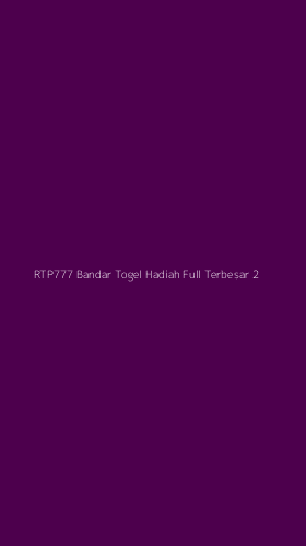 Tampilan Antarmuka Aplikasi Rtp777 Bandar Togel Hadiah Full Terbesar - 2