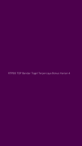 Tampilan Antarmuka Aplikasi Rtp88 Top Bandar Togel Terpercaya Bonus Harian - 4