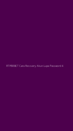 Tampilan Antarmuka Aplikasi Rtp88bet Cara Recovery Akun Lupa Password - 4