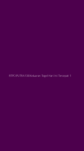 Tampilan Antarmuka Aplikasi Rtpciputra138 Keluaran Togel Hari Ini Tercepat - 1
