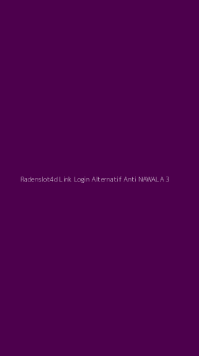 Tampilan Antarmuka Aplikasi Radenslot4d Link Login Alternatif Anti Nawala - 3