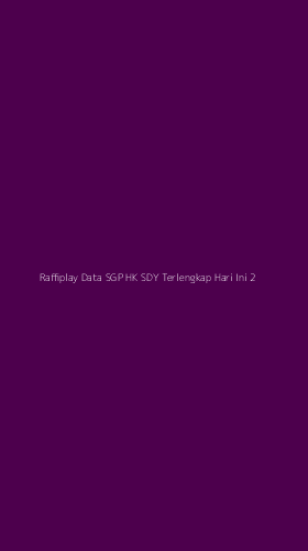 Tampilan Antarmuka Aplikasi Raffiplay Data Sgp Hk Sdy Terlengkap Hari Ini - 2