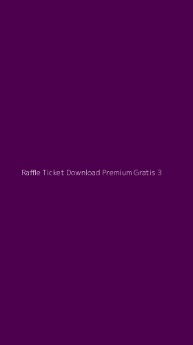 Tampilan Antarmuka Aplikasi Raffle Ticket Download Premium Gratis - 3