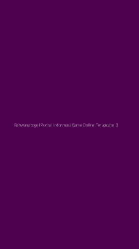 Tampilan Antarmuka Aplikasi Rahwanatogel Portal Informasi Game Online Terupdate - 3