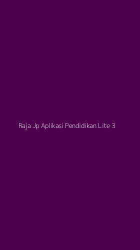 Tampilan Antarmuka Aplikasi Raja Jp Aplikasi Pendidikan Lite - 3
