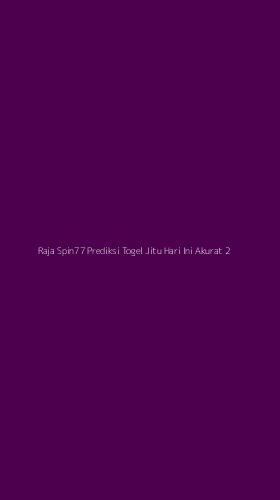 Tampilan Antarmuka Aplikasi Raja Spin77 Prediksi Togel Jitu Hari Ini Akurat - 2