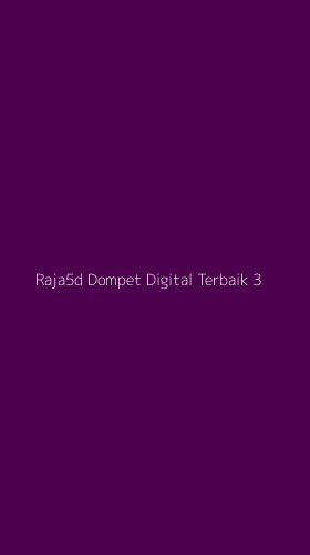Tampilan Antarmuka Aplikasi Raja5d Dompet Digital Terbaik - 3