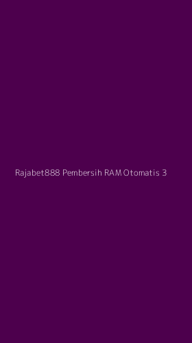 Tampilan Antarmuka Aplikasi Rajabet888 Pembersih Ram Otomatis - 3