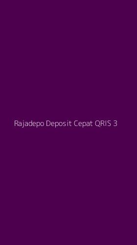 Tampilan Antarmuka Aplikasi Rajadepo Deposit Cepat Qris - 3