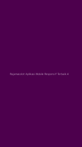 Tampilan Antarmuka Aplikasi Rajamasslot Aplikasi Mobile Responsif Terbaik - 4