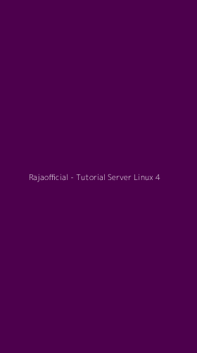 Tampilan Antarmuka Aplikasi Rajaofficial - Tutorial Server Linux - 4