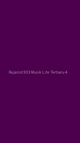 Tampilan Antarmuka Aplikasi Rajaslot303 Musik Lite Terbaru - 4