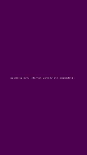 Tampilan Antarmuka Aplikasi Rajaslotjp Portal Informasi Game Online Terupdate - 4