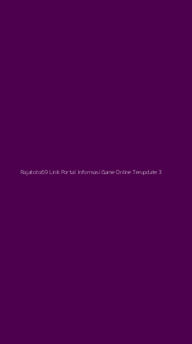 Tampilan Antarmuka Aplikasi Rajatoto69 Link Portal Informasi Game Online Terupdate - 3