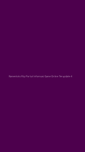 Tampilan Antarmuka Aplikasi Ramentoto Rtp Portal Informasi Game Online Terupdate - 4