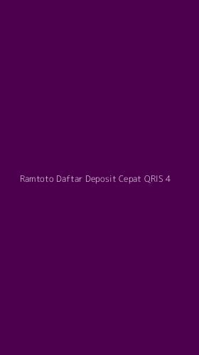 Tampilan Antarmuka Aplikasi Ramtoto Daftar Deposit Cepat Qris - 4