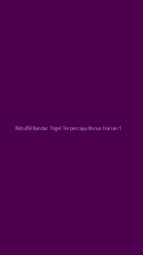 Tampilan Antarmuka Aplikasi Ratu89 Bandar Togel Terpercaya Bonus Harian - 1
