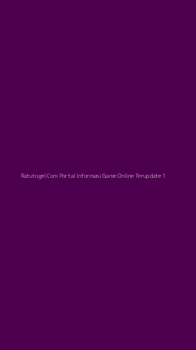 Tampilan Antarmuka Aplikasi Ratutogel Com Portal Informasi Game Online Terupdate - 1