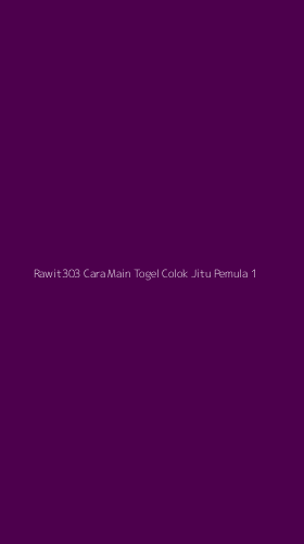 Tampilan Antarmuka Aplikasi Rawit303 Cara Main Togel Colok Jitu Pemula - 1